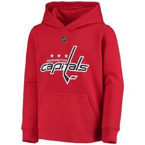 Washington Capitals Youth Hoodie Red Medium 10-12